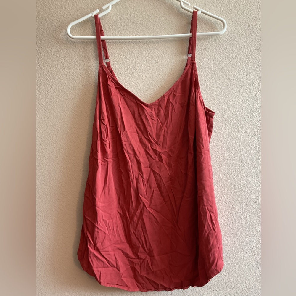 Torrid Women's Burnt Orange Rust Adjustable Strap Camisole Strappy Tank‎ Top 1X